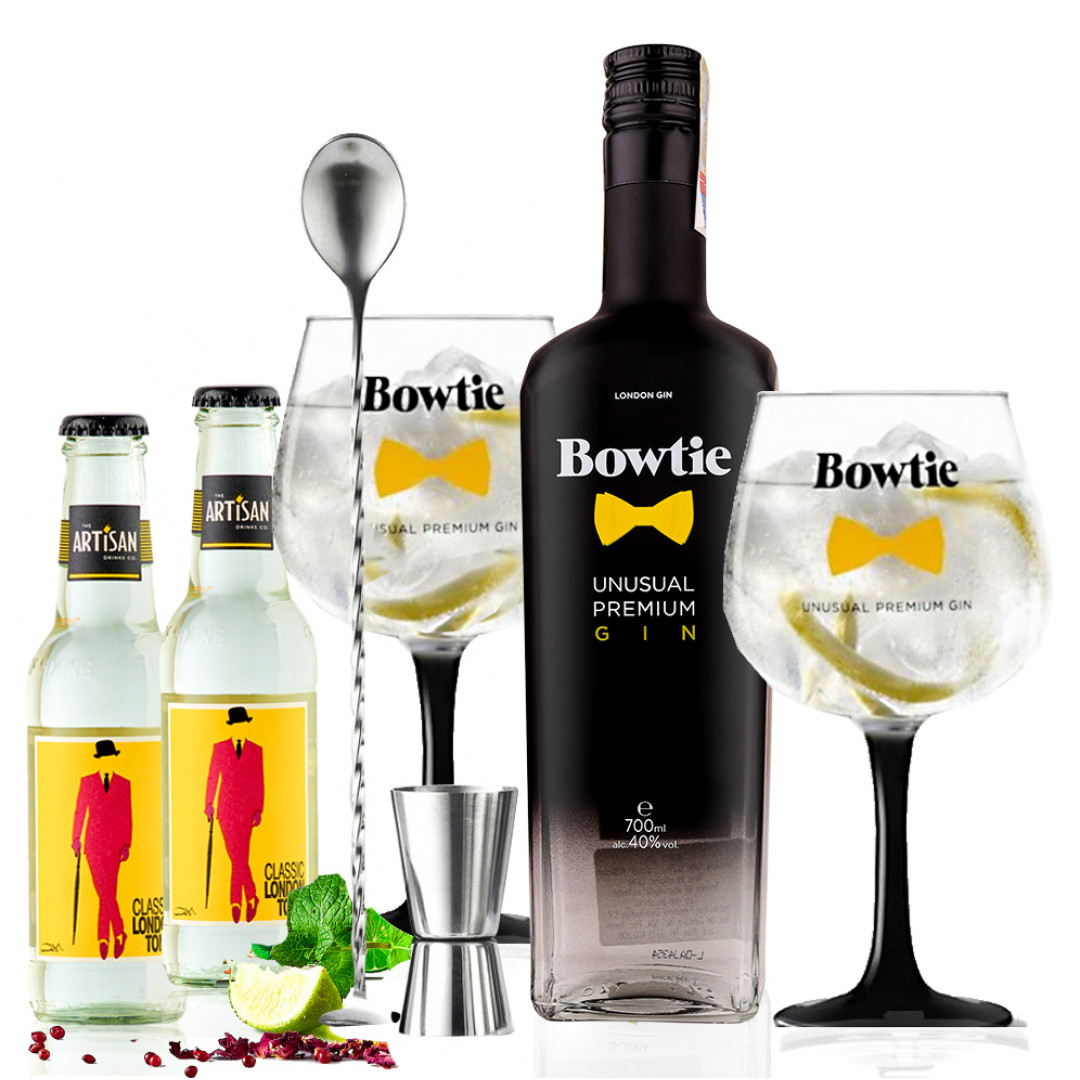 Pachet Bowtie Premium Gin Tonic Pachete | FineStore